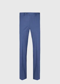 Paul Stuart Dress Pants|Pants^James Fit Wool Dress Trouser Mid Blue
