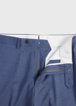 Paul Stuart Dress Pants|Pants^James Fit Wool Dress Trouser Mid Blue