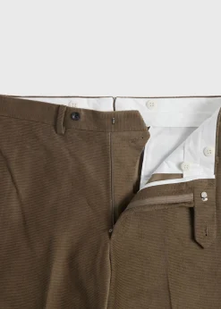 Paul Stuart Dress Pants|Pants^James Horizontal Corduroy Trouser Light Olive