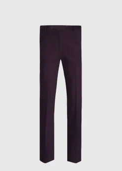 Paul Stuart Dress Pants|Pants^James Horizontal Corduroy Trouser Aubergine