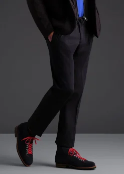 Paul Stuart Pants^Jersey DrawstringPant Navy