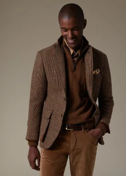Paul Stuart Belts^Kipskin Leather Dress Belt Brown