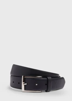 Paul Stuart Belts^Leather Dress Belt Black