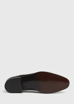 Paul Stuart Boots^Leather Half Chelsea Boot Chestnut Brown