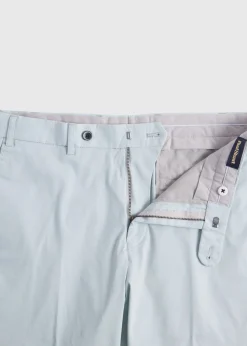 Paul Stuart Dress Pants|Pants^Lightweight Technical Cotton Trouser Silver