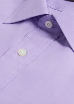 Paul Stuart Dress Shirts^ End On End Dress Shirt Lilac