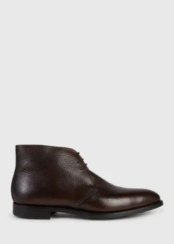 Paul Stuart Boots^Linc Leather Chukka Boot Dark Brown