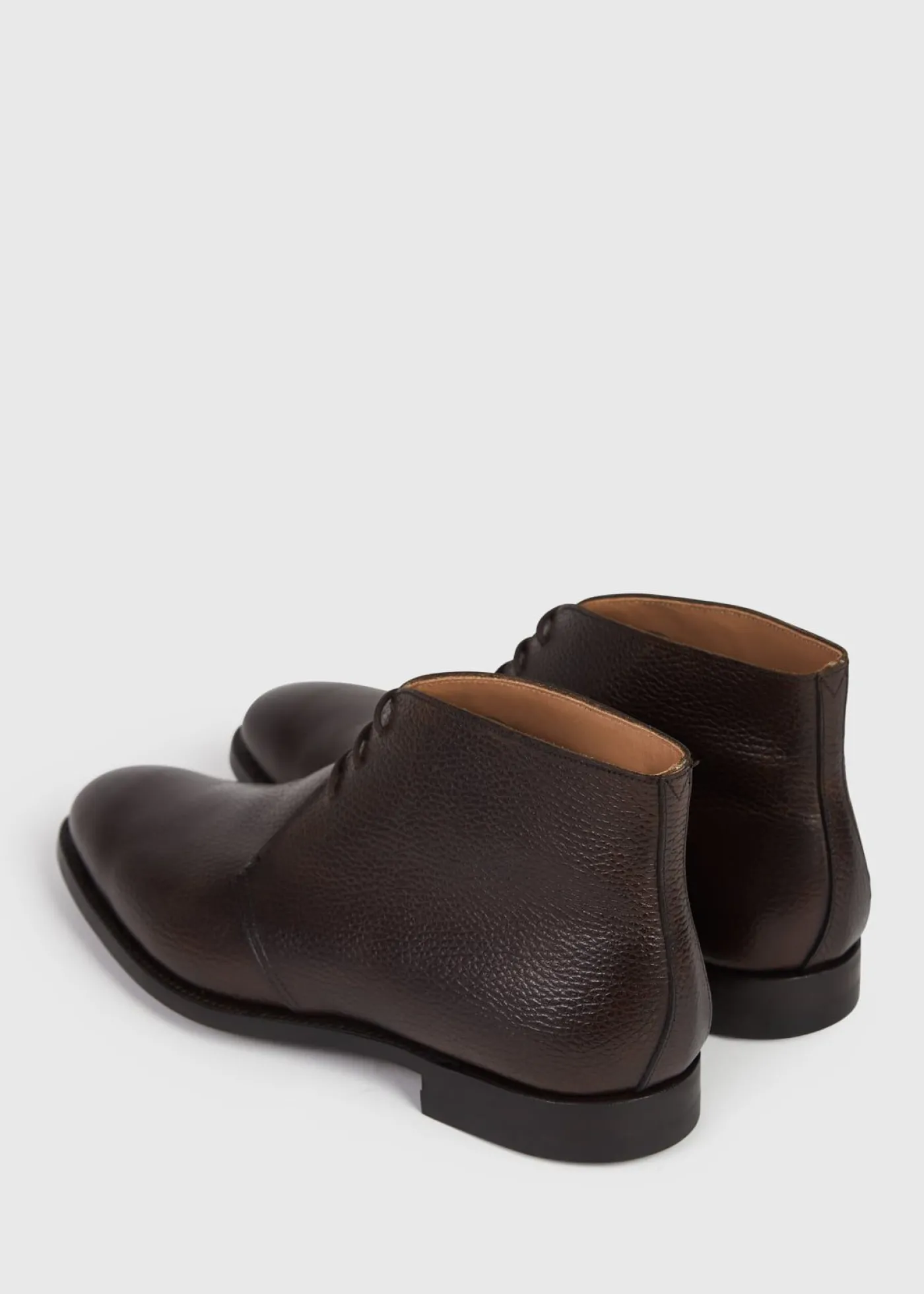 Paul Stuart Boots^Linc Leather Chukka Boot Dark Brown