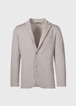 Paul Stuart Blazers & Jackets^Linen & Cotton Piqué Knit Blazer Tan