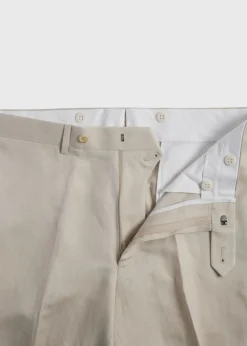 Paul Stuart Dress Pants^Linen & Silk James Dress Trouser Stone