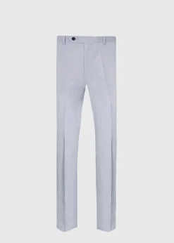 Paul Stuart Dress Pants^Linen & Silk James Dress Trouser Silver