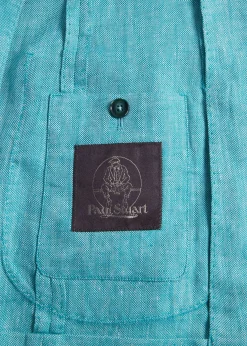 Paul Stuart Blazers & Jackets^Linen Double Breasted Jacket Green