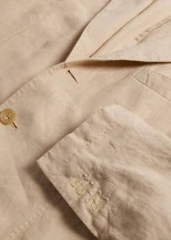 Paul Stuart Blazers & Jackets^Linen GarmentDyed Jacket Tan