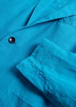 Paul Stuart Blazers & Jackets^Linen GarmentDyed Jacket Turquoise