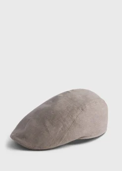 Paul Stuart Scarves, Hats, Gloves^Linen Hopsack Ivy Cap Sand