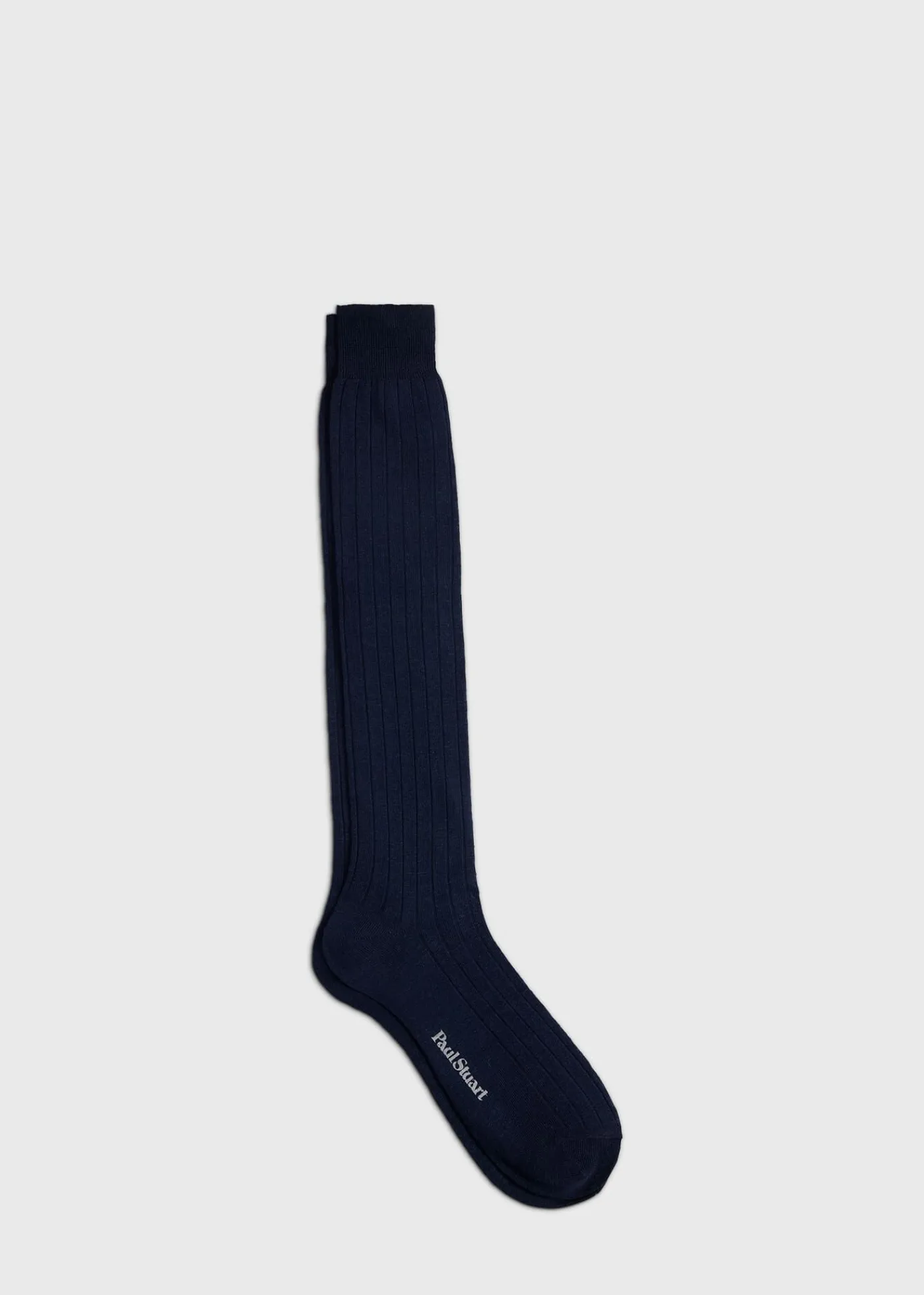 Paul Stuart Socks^Linen Mélange Sock Navy