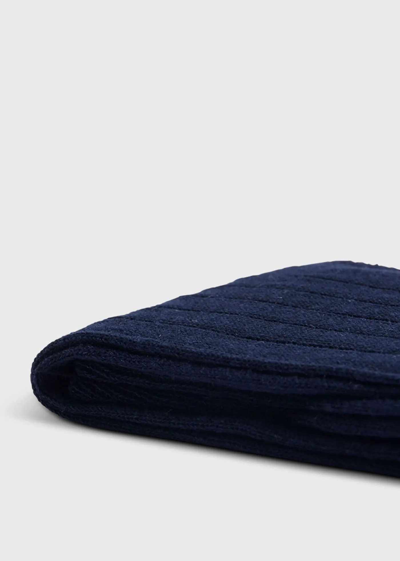 Paul Stuart Socks^Linen Mélange Sock Navy