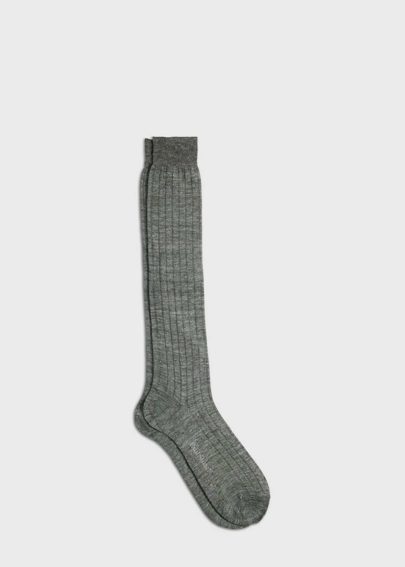 Paul Stuart Socks^Linen Mélange Sock Olive