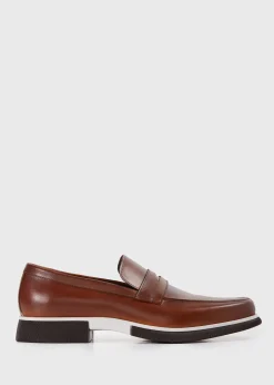 Paul Stuart Loafers^Malaga Leather Loafer Brown