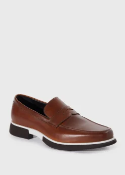 Paul Stuart Loafers^Malaga Leather Loafer Brown