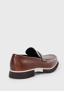 Paul Stuart Loafers^Malaga Leather Loafer Brown