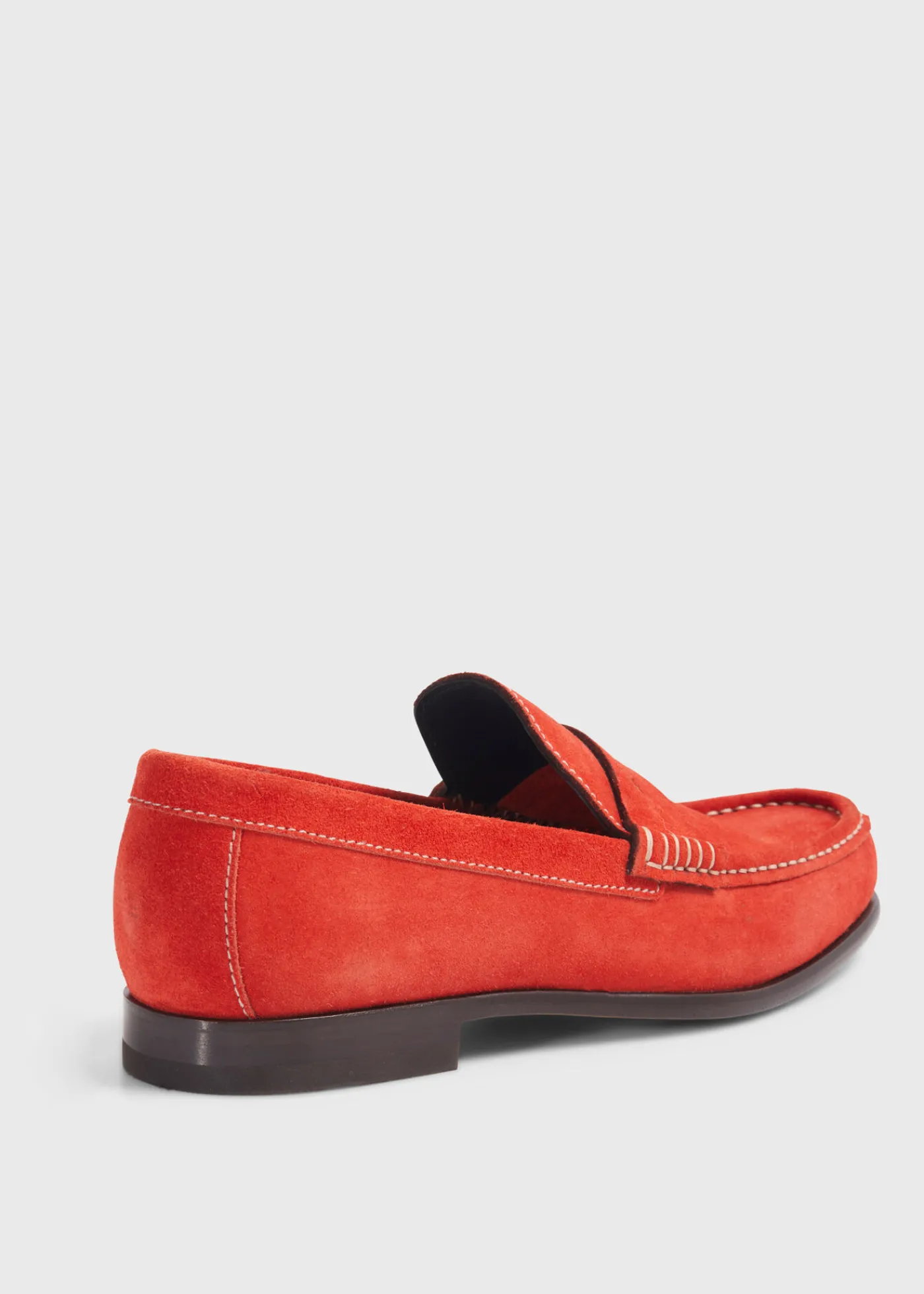 Paul Stuart Loafers^Mason Suede Loafer Red