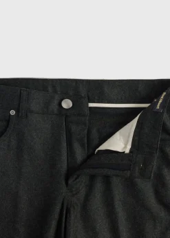 Paul Stuart Dress Pants|Pants^Merino Wool Five Pocket Pant Olive