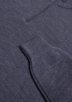 Paul Stuart Sweaters^Merino Wool Quarter Zip Pullover Grey