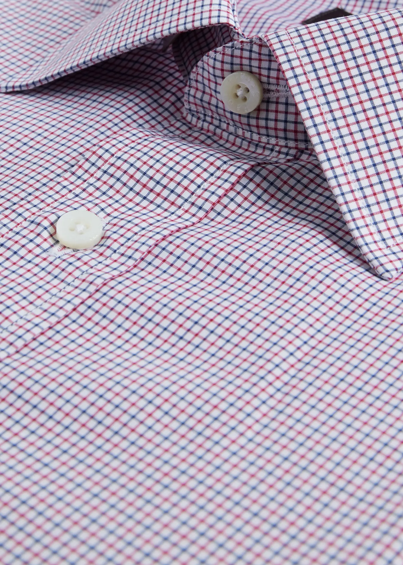 Paul Stuart Dress Shirts^Micro Check Slim Fit Dress Shirt Red