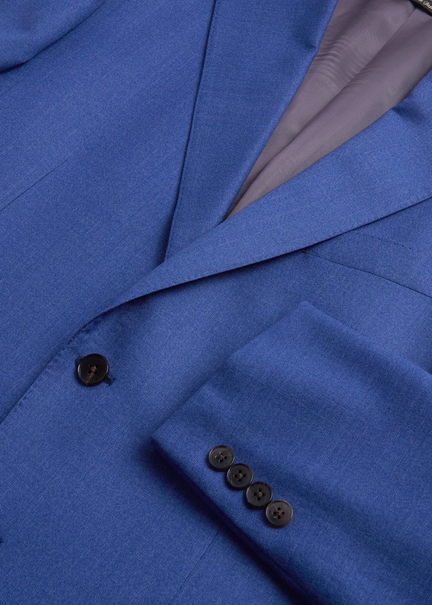 Paul Stuart Blazers & Jackets|Suits & Tuxedos^ All Year Wool Suit Mid Blue