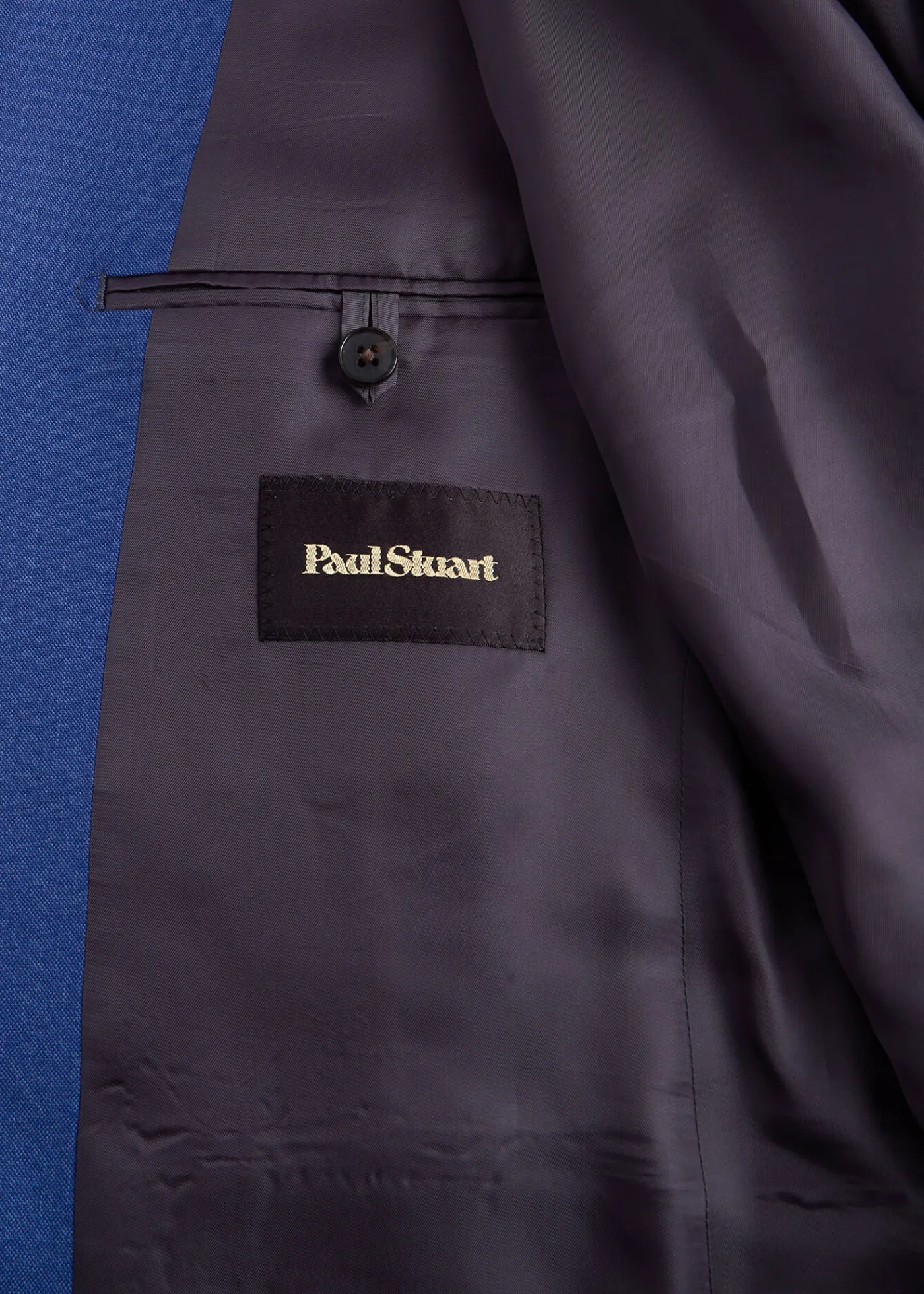 Paul Stuart Blazers & Jackets|Suits & Tuxedos^ All Year Wool Suit Mid Blue