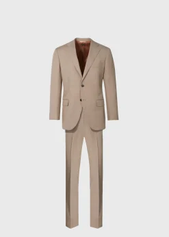 Paul Stuart Blazers & Jackets|Suits & Tuxedos^Mélange All Year Wool Suit Tan