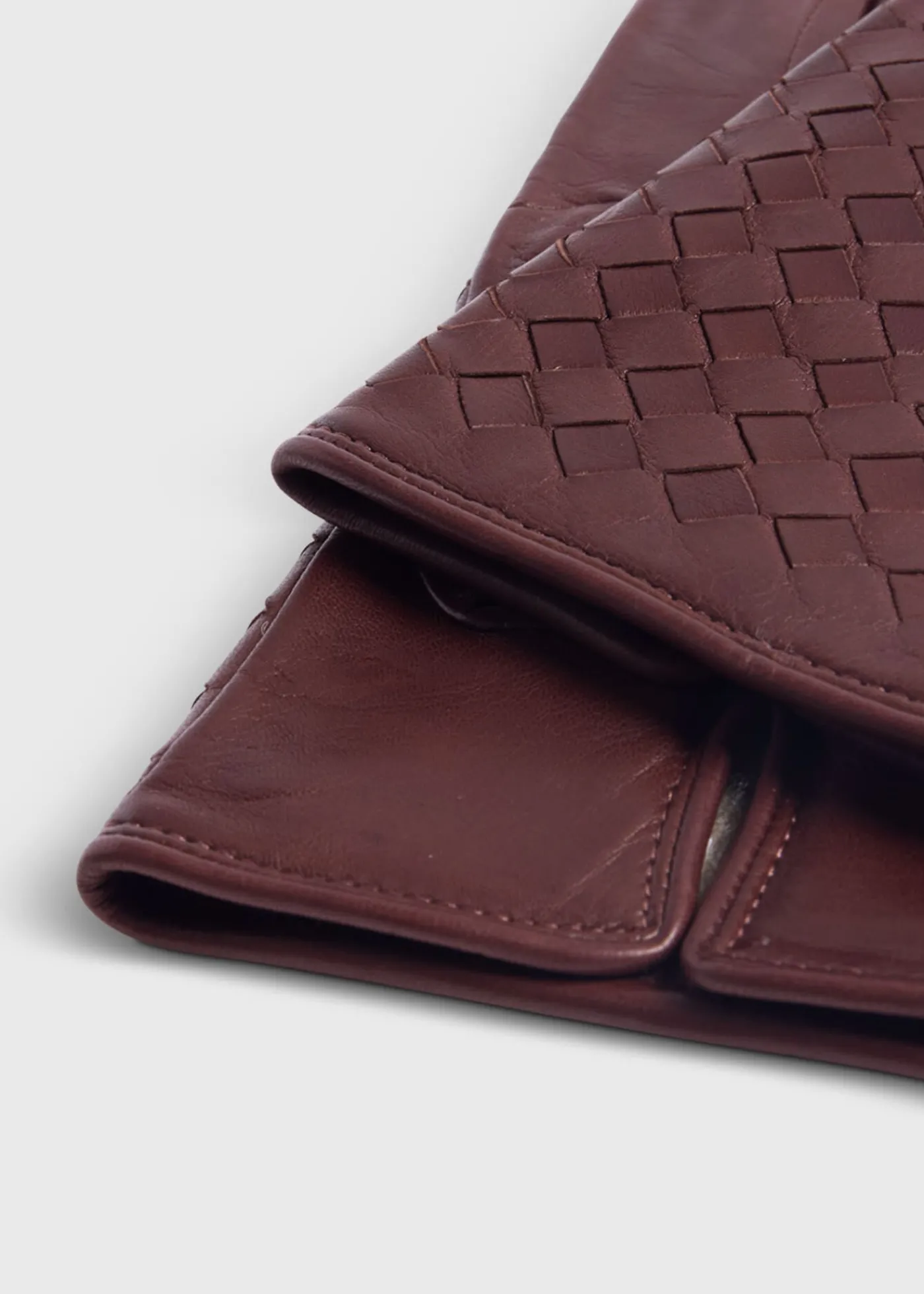 Paul Stuart Scarves, Hats, Gloves|The Cashmere Shop^Nappa Leather Cross Stitch Glove Tan