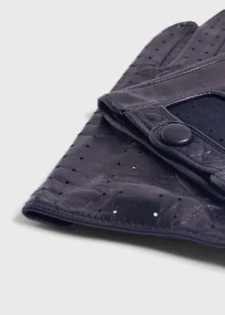 Paul Stuart Scarves, Hats, Gloves^Nappa Leather Driving Glove Navy