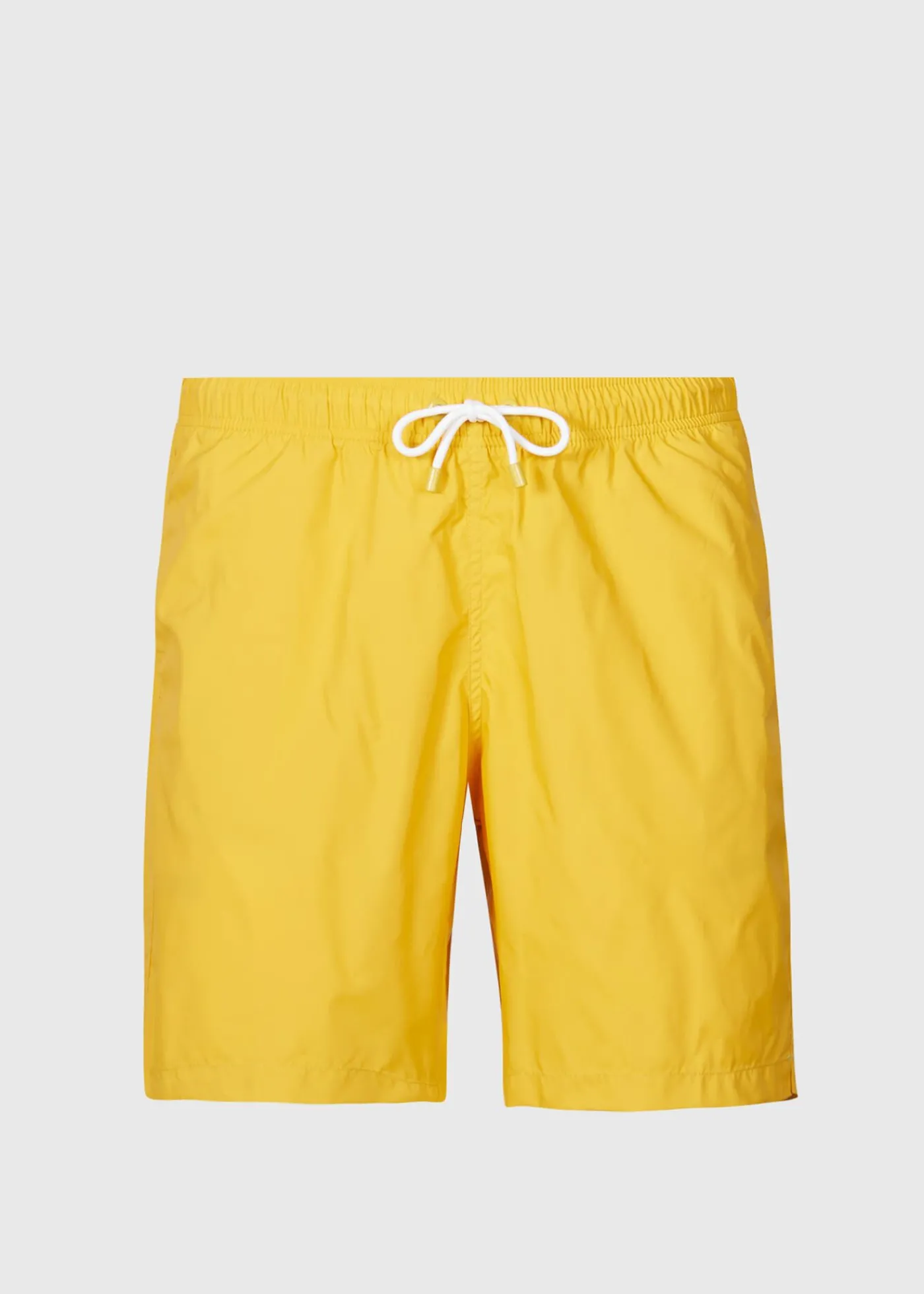 Paul Stuart Shorts & Swim Trunks|Pants^Nylon Solid Color Swim Trunk Yellow