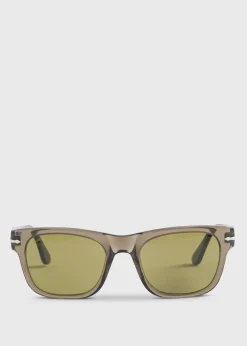 Paul Stuart Sunglasses & Eyewear^Opal Smoke With Green Lens Grey