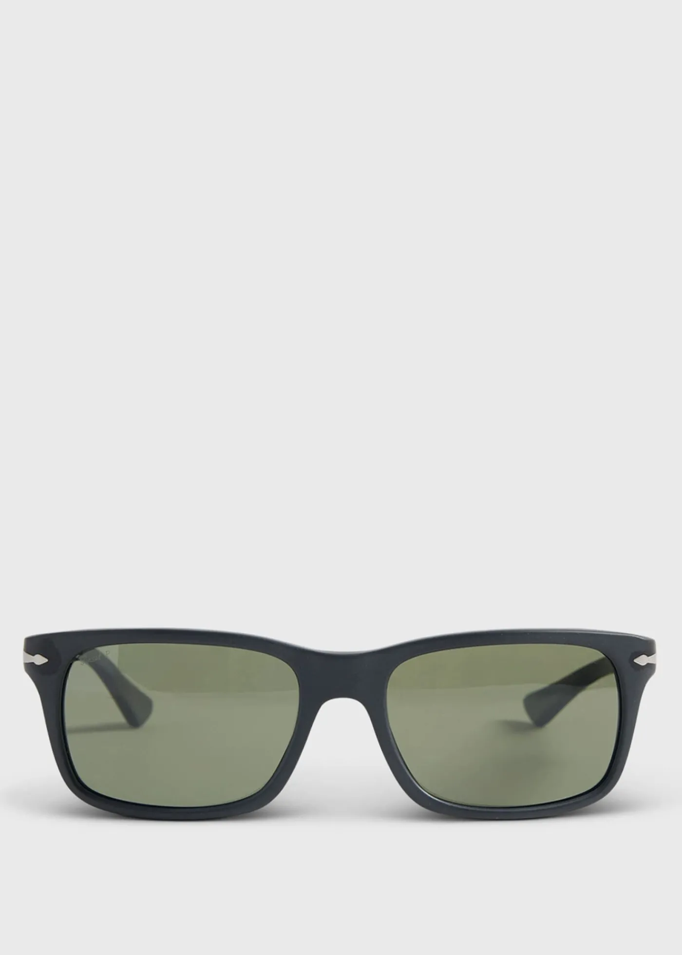 Paul Stuart Sunglasses & Eyewear^Persol® Sunglasses With Green Lens Black
