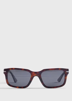 Paul Stuart Sunglasses & Eyewear^Persol® Havana Sunglasses With Black Lens Brown