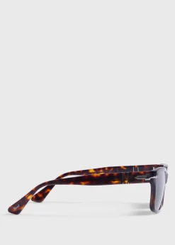Paul Stuart Sunglasses & Eyewear^Persol® Havana Sunglasses With Black Lens Brown
