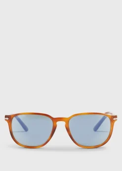 Paul Stuart Sunglasses & Eyewear^Persol® Terra Di Siena With Crystal Blue Lens Brown