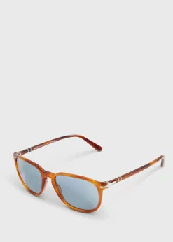 Paul Stuart Sunglasses & Eyewear^Persol® Terra Di Siena With Crystal Blue Lens Brown