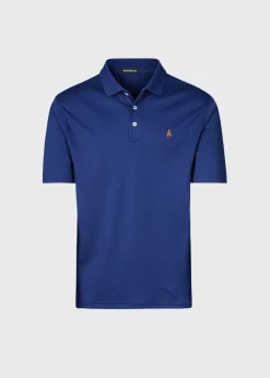 Paul Stuart Polos & T-Shirts^Pima Cotton Interlock Polo Navy