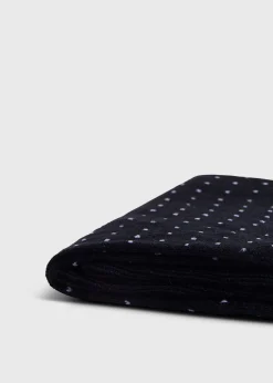 Paul Stuart Socks|Formal Shop^Pindot Dress Sock Black