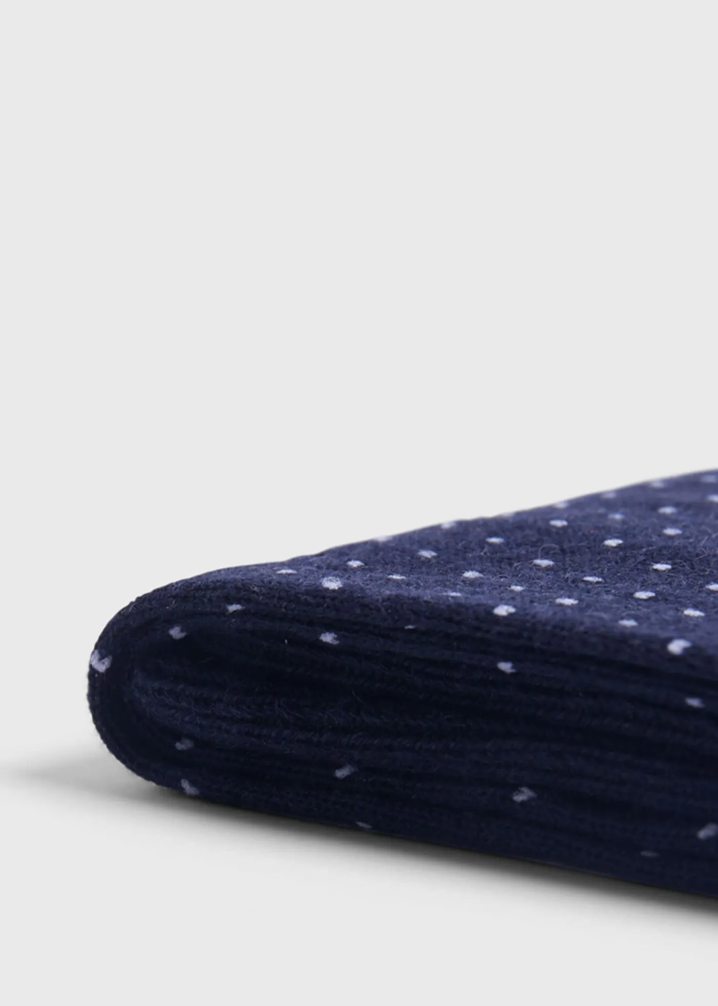 Paul Stuart Socks|The Cashmere Shop^Pindot Dress Sock Navy