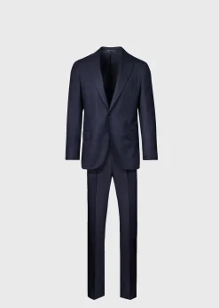 Paul Stuart Suits & Tuxedos^Plaid Flannel Suit Charcoal