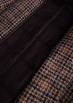 Paul Stuart Blazers & Jackets|Vests^Plaid Jacket WithRemovable Vest Brown