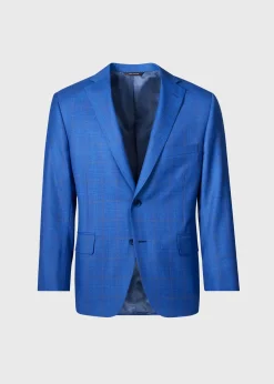 Paul Stuart Blazers & Jackets^Plaid Stuart Jacket Mid Blue