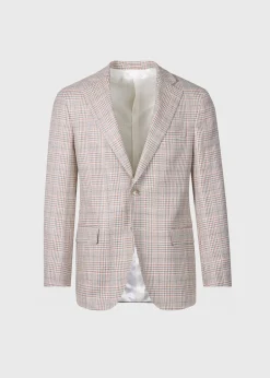 Paul Stuart Blazers & Jackets^Plaid Summer Jacket Tan/Sage
