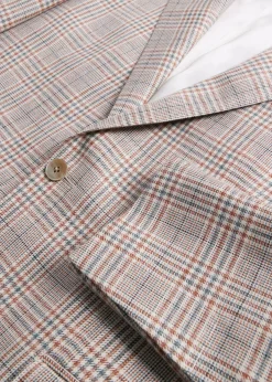 Paul Stuart Blazers & Jackets^Plaid Summer Jacket Tan/Sage