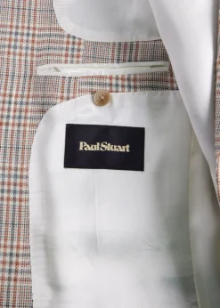 Paul Stuart Blazers & Jackets^Plaid Summer Jacket Tan/Sage